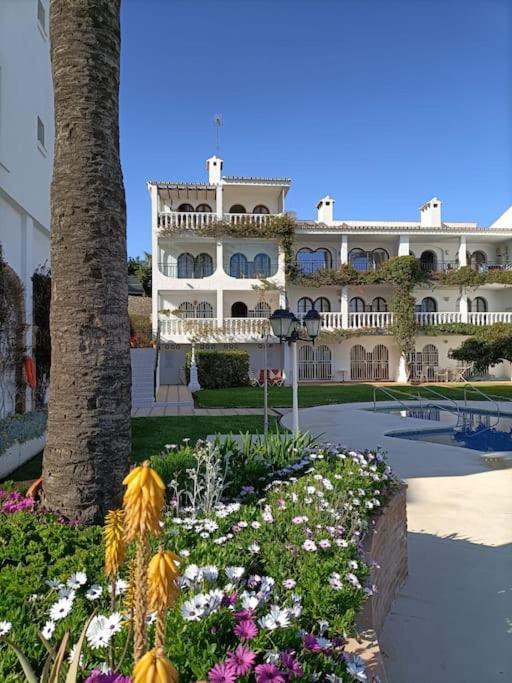 2Br+1Bthr Precioso Apartamento Con Vistas Al Mar Mijas Kültér fotó