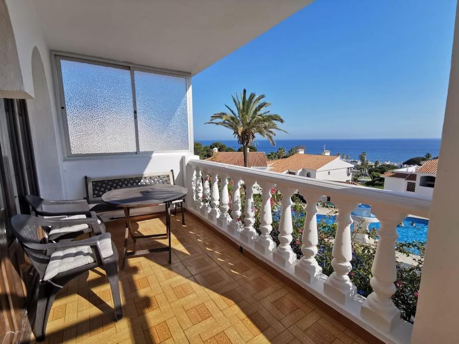 2Br+1Bthr Precioso Apartamento Con Vistas Al Mar Mijas Kültér fotó
