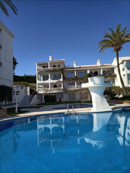 2Br+1Bthr Precioso Apartamento Con Vistas Al Mar Mijas Kültér fotó